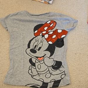 Disney Minnie Mouse Gray T-Shirt